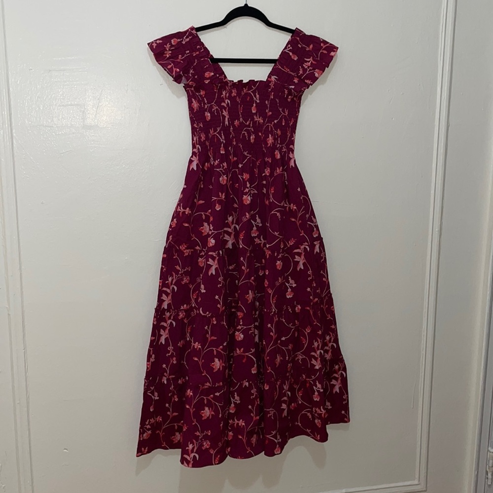 Hill House Ellie Nap Dress (Burgundy)